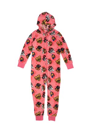 MIT KAPUZE OVERALL LANGARM - Pyjama - rosa