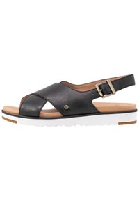 UGG Sandaalit nilkkaremmillä - black