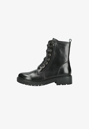 REGARDE LE CIEL, STIEFELETTE - Plateaustøvletter - black