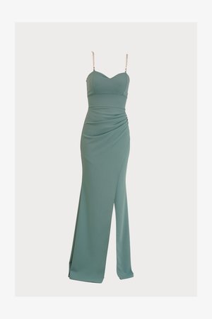 WAL G PETITE SERENA MAXI DRESS - Kokteilikleit/peokleit - sage green