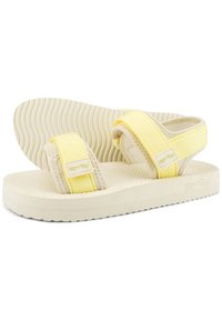 flip*flop COMFY TREK - Platform sandals - citric offwhite