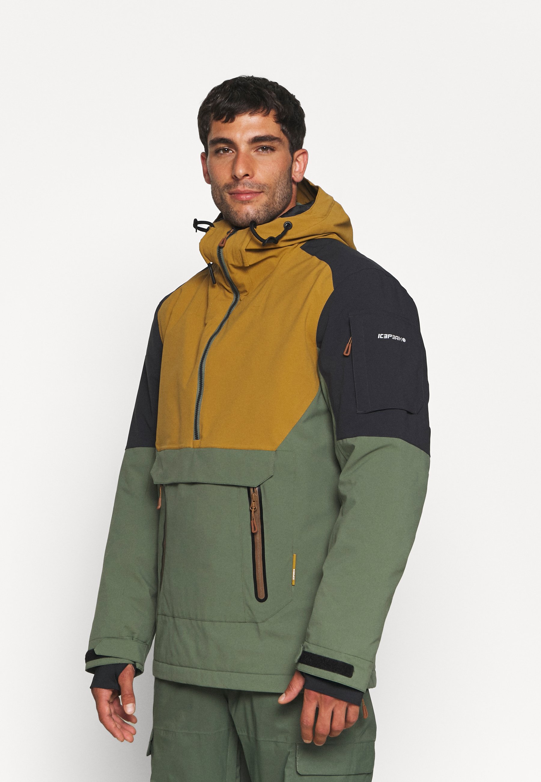 Icepeak CALE - Giacca da sci - fudge/senape - Zalando.it