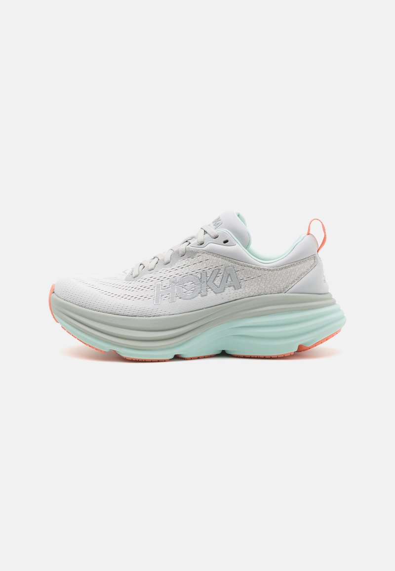 HOKA BONDI 8 - Tekaški copati za cesto - stardust/aqua breeze