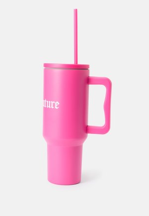STRAW CUP - Bidon - pink