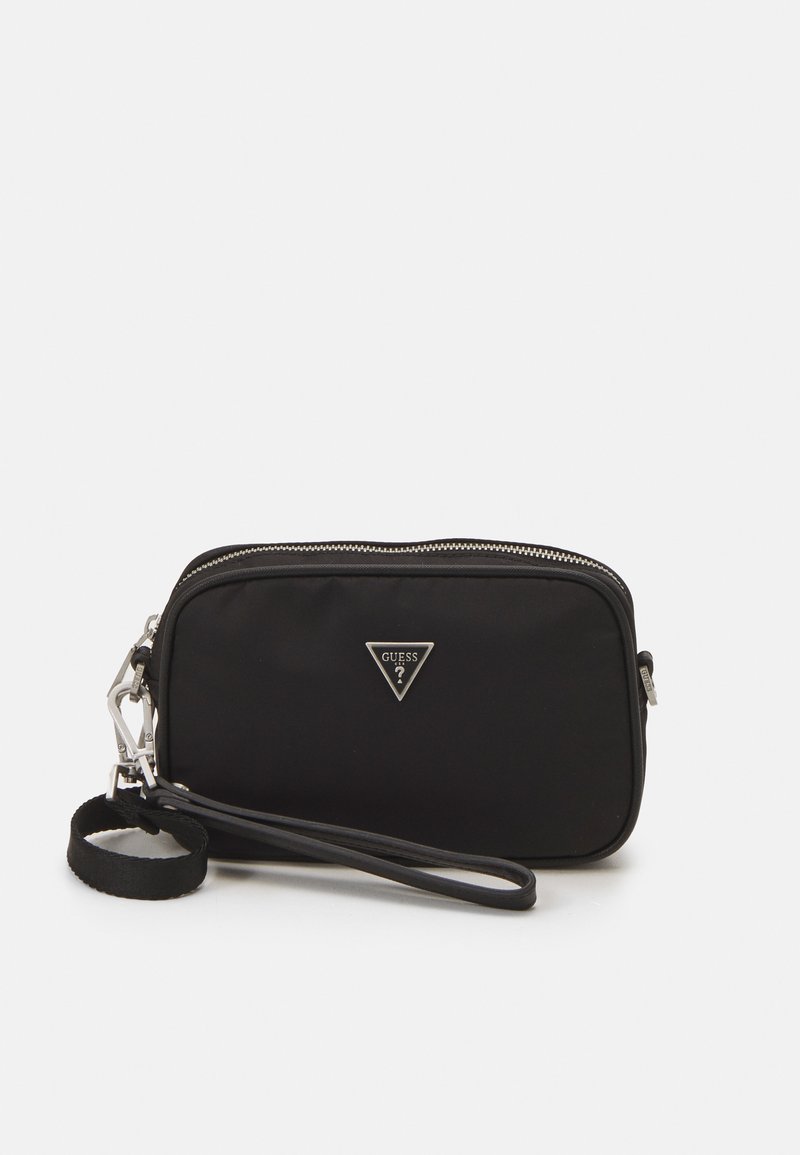 Guess CERTOSA SMART SMALL NECESSAIRE UNISEX - Mala a tiracolo - black