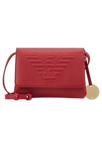 Emporio Armani Axelremsväska - red
