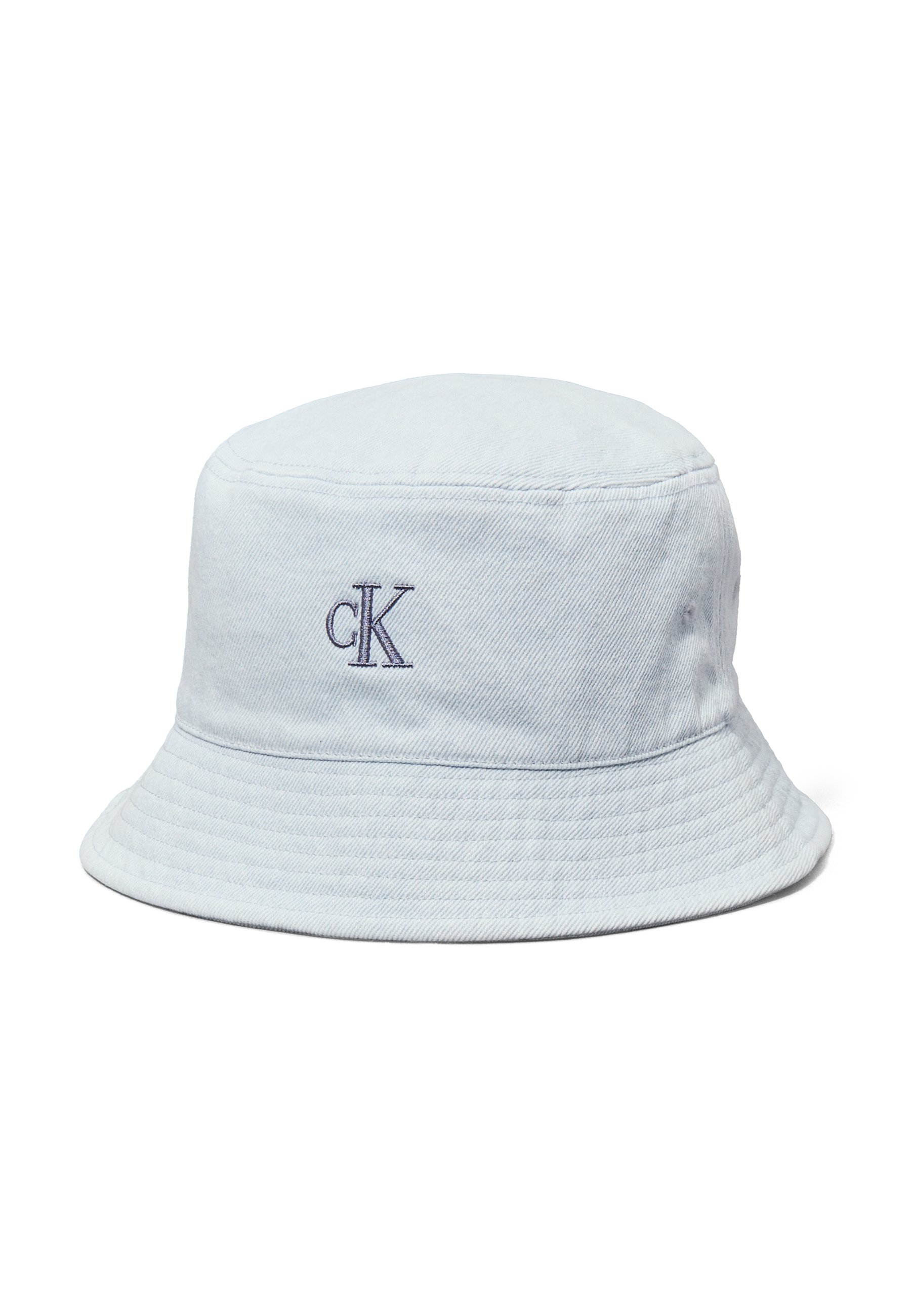 ハット   Unisex CKJ Monogram Denim Bucket Hat 5MM183 Monogram Logo Denim Bucket Hat | Calvin Klein