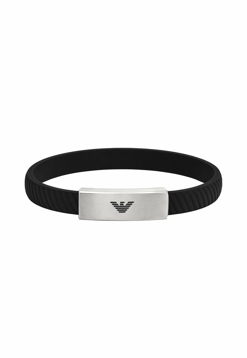 Emporio Armani LOGO ESSENTIALS - Armband - silver-coloured