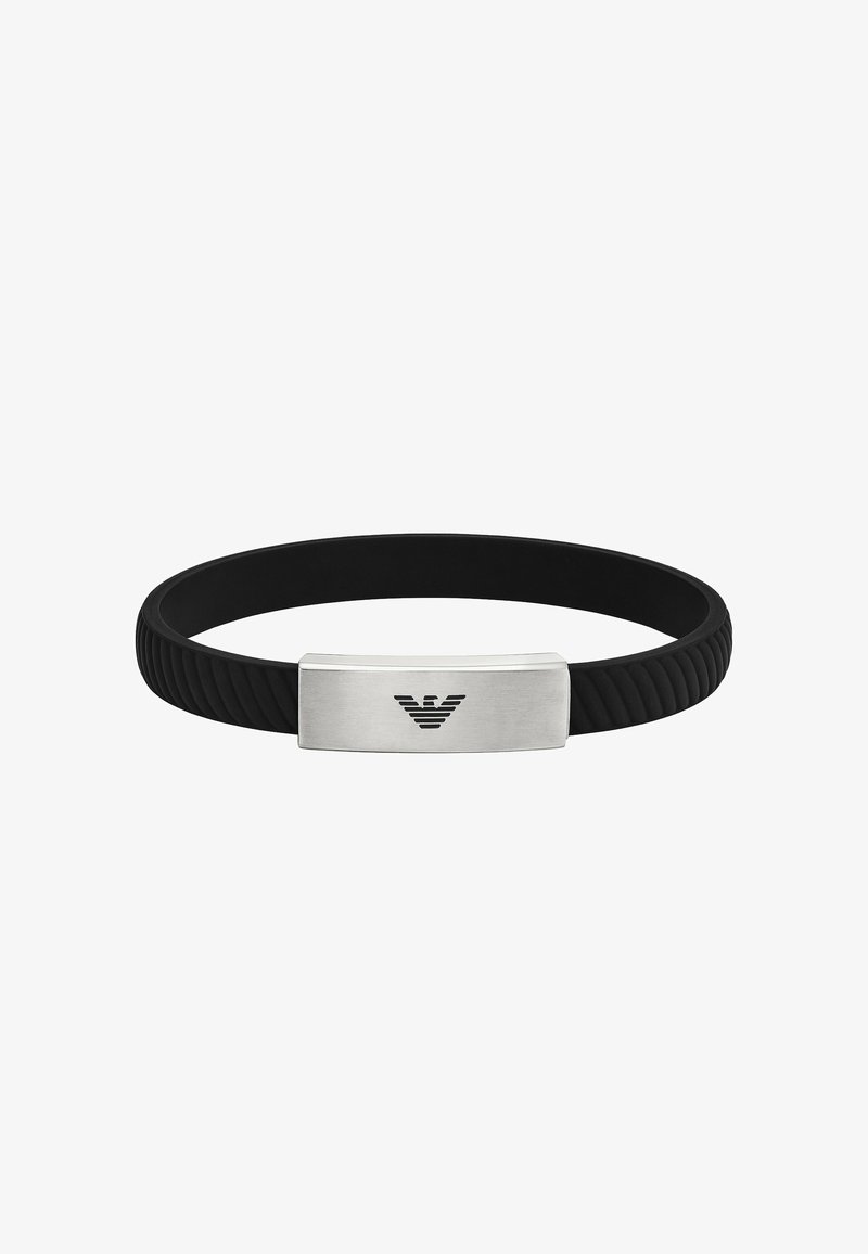 Emporio Armani LOGO ESSENTIALS - Armband - silver-coloured
