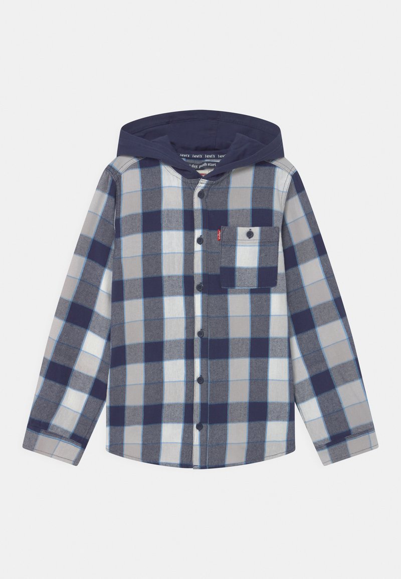 Levi's® HOODED BUTTON UP Shirt naval academy/dark blue Zalando.co.uk