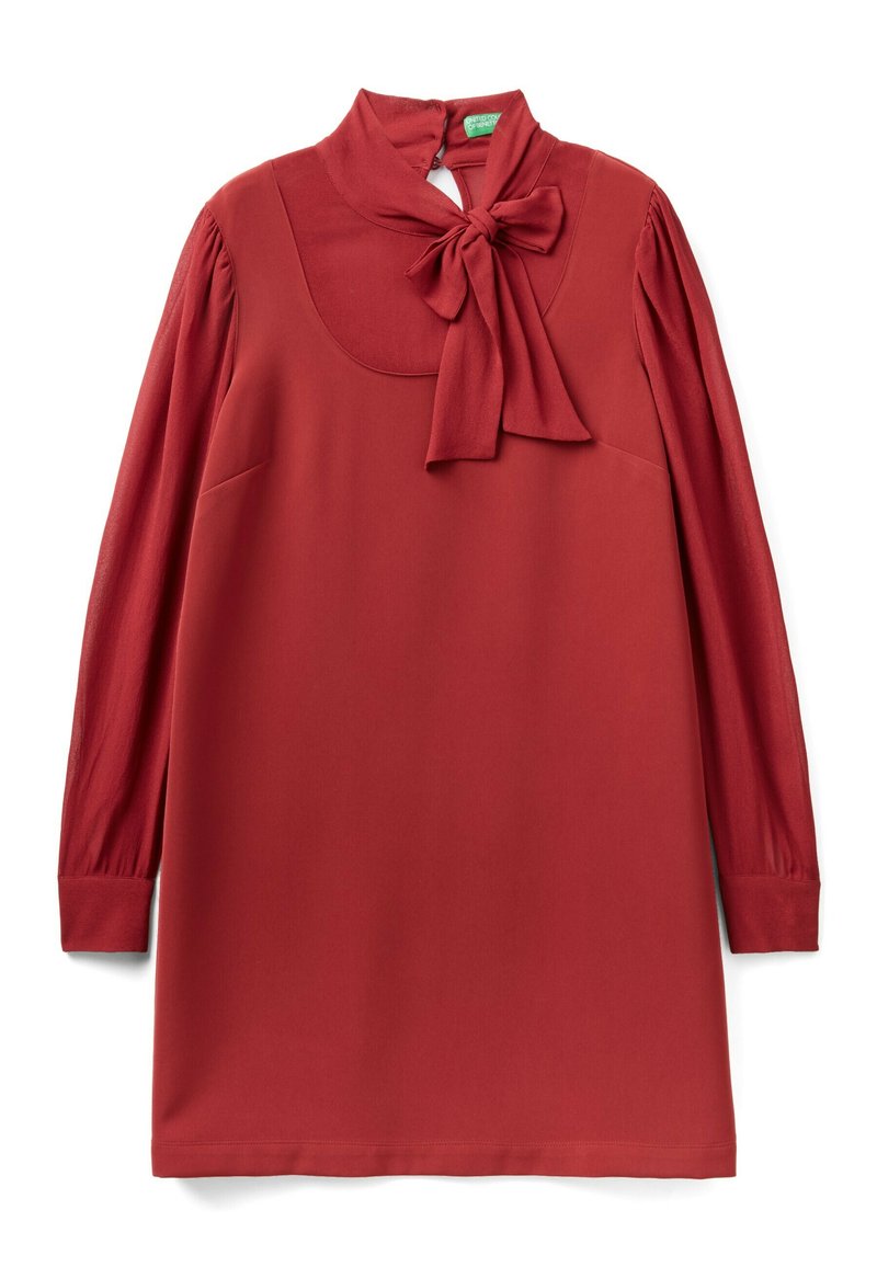 United Colors of Benetton Jurk rood United Colors of Benetton Jurk rood