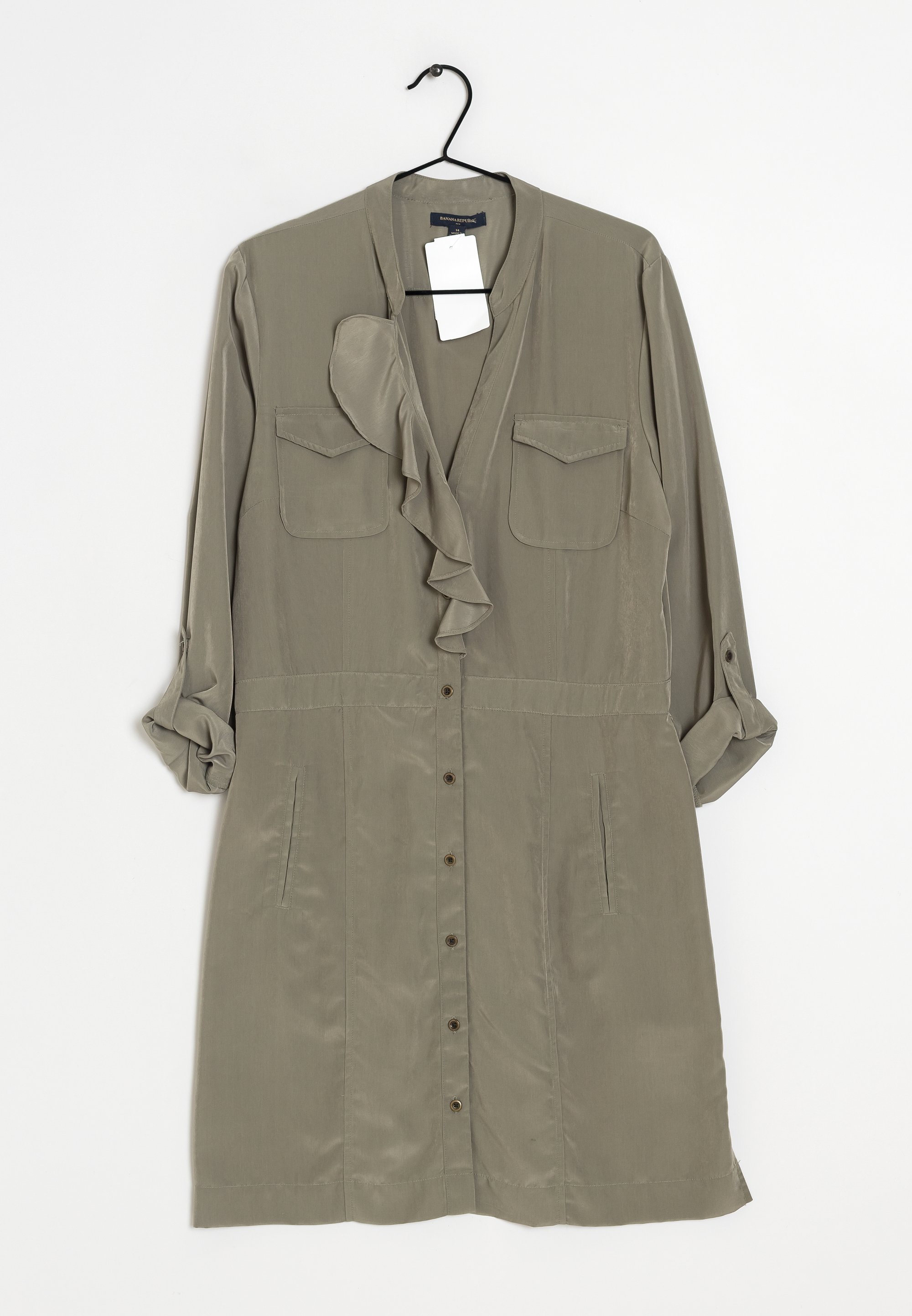 Banana Republic Shirt dress - tan - (Pre-owned) - Zalando.ie
