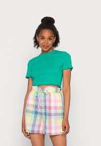 VILA VIMULLA - T-shirt básica - pepper green