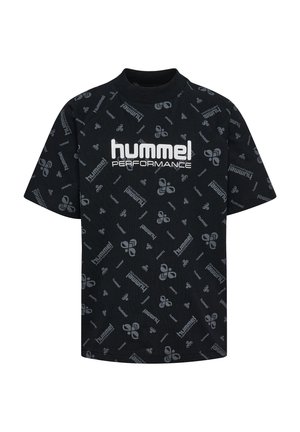 DANCE - T-shirt med print - black ebony