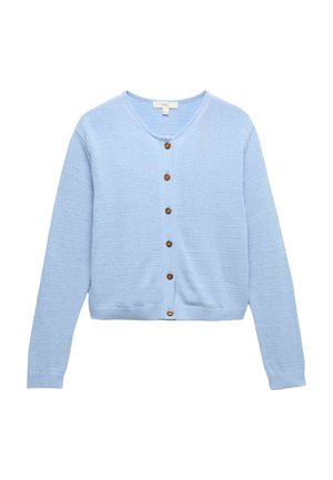 Marks & Spencer, RICH BUTTON THROUGH - Cardigan - light wedgewood