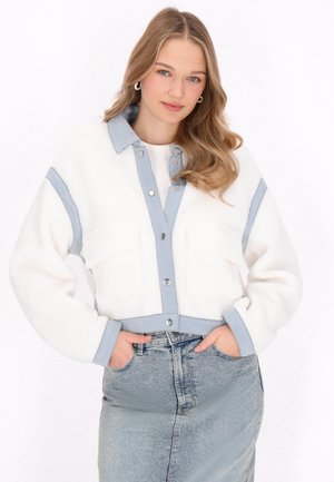 Fleecejacke - white