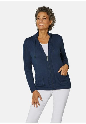 ladies zip front cardigan
