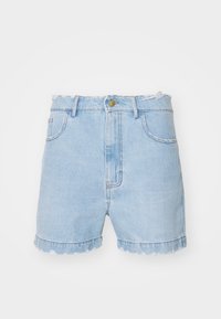 VERBENA UNISEX - Denim shorts - light denim