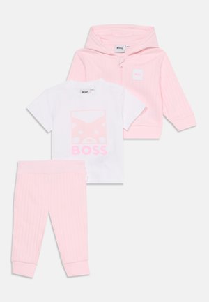 BOSS Kidswear, BABY TROUSERS CARDIGAN SET - Μπλουζάκι με στάμπα - festival bloom