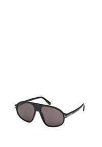 Selected, glossy black smoke gray