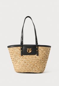 LOVE SUMMER - Torba za nakupovanje - nero/antique gold-coloured