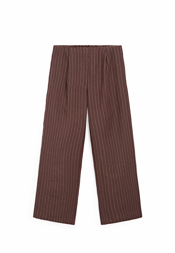 FLOWING  - Trousers - bordeaux4