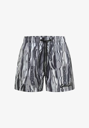 Carlo Colucci, CARLO COLUCCI CARLO COLUCCI SWIMSHORT - SIGNATURE KNIT PRINT FEDERICI - Short de bain - black