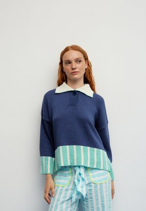 Dr. Bloom, SWEATER GRISSINI AZUL - Pullover - blue