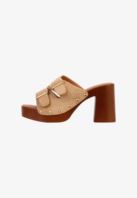 Sélectionné, kaki-beige