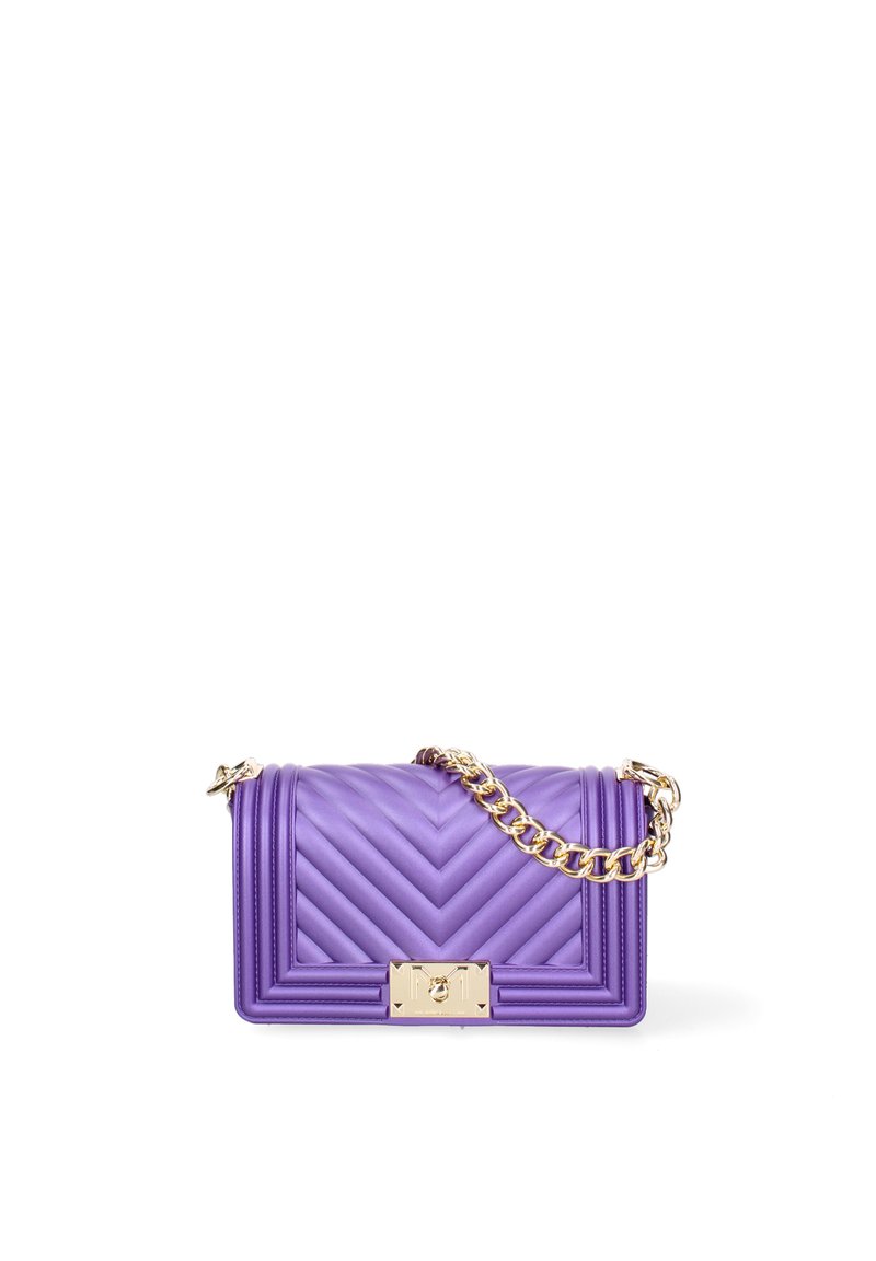 Marc Ellis Borsa a tracolla - purple and gold
