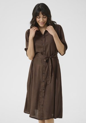 Blousejurk - chocolate brown