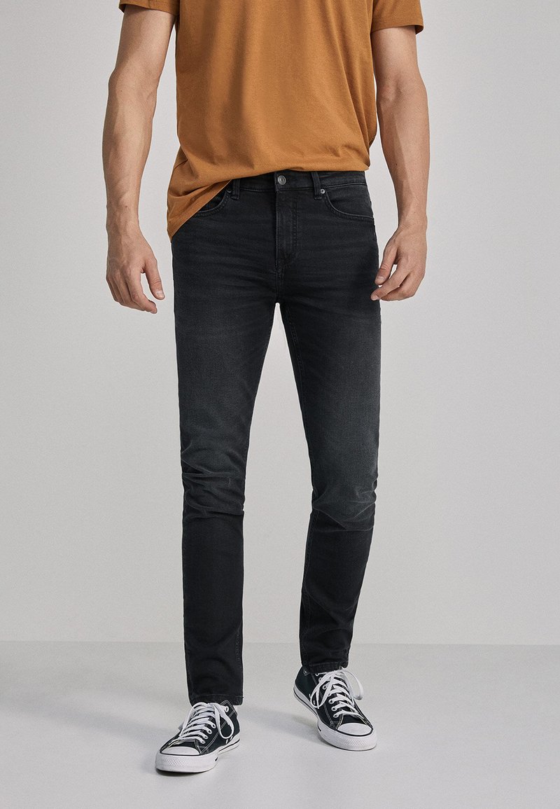 Springfield Skinny džíny black/černá Zalando.cz
