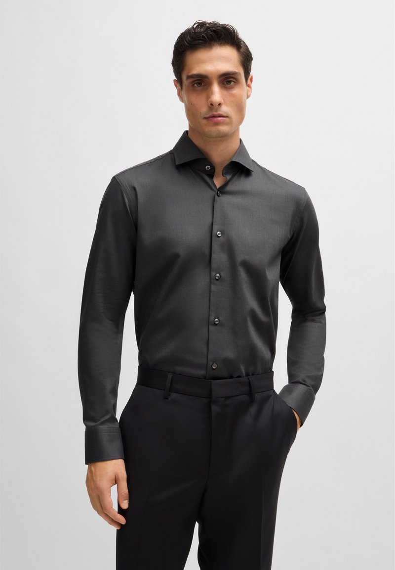 BOSS - H-JOE-SPREAD - Shirt - dark grey five, Enlarge