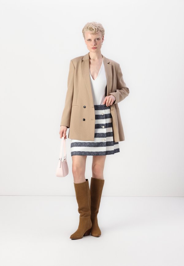 SAILOR STRIPE PLEATED SKIRT - Mini skirt3