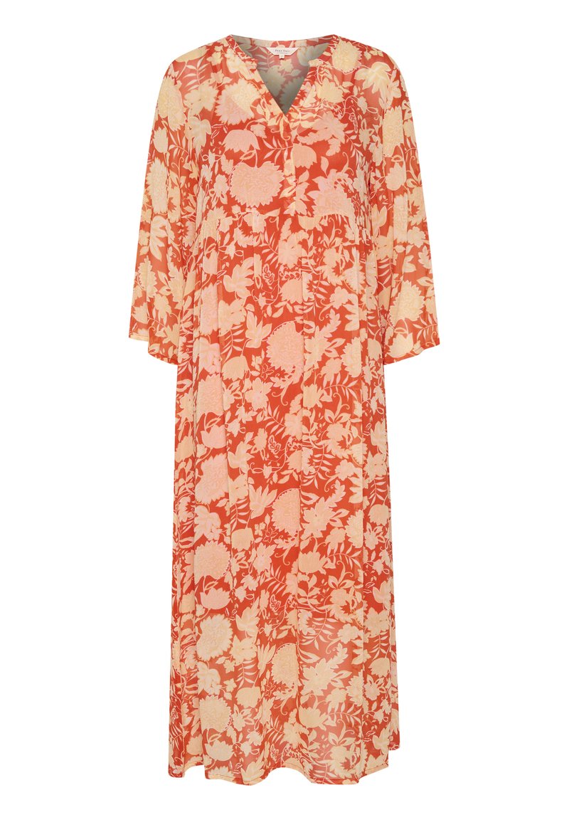 Part Two Maxi-jurk donkerrood