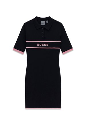 Guess, POLO MINI PULLOVER DRESS - Robe pull - schwarz