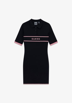 Guess, POLO MINI PULLOVER DRESS - Robe pull - schwarz