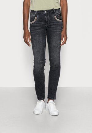 Slim fit jeans - grey denim