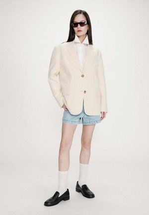 À DEUX BOUTONS - Blazer - vanille