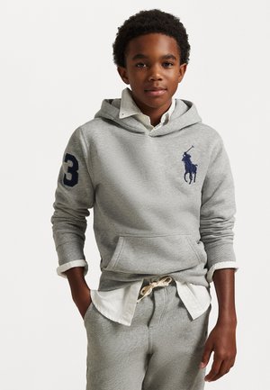 Polo Ralph Lauren BIG PONY FLEECE HOODIE UNISEX - Pulover s kapuco - andover heather