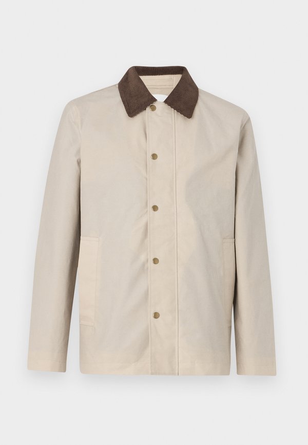 SLHWALTER WAXED - Light jacket - feather gray4