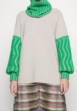 Strickpullover - beige
