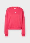 ESSENTIALS SMALL LOGO FEEL COZY - Φούτερ - power pink/white