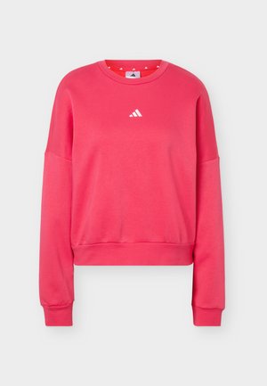 adidas Sportswear, ESSENTIALS SMALL LOGO FEEL COZY - Φούτερ - power pink/white