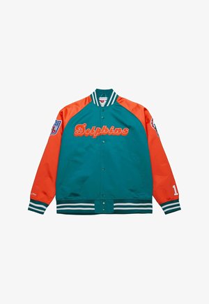 Mitchell & Ness MIAMI DOLPHINS DAN - Giacca sportiva - aqua