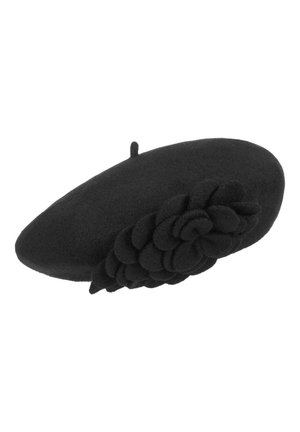 Lierys AGRIS FLOWER BASKE - Beanie - schwarz