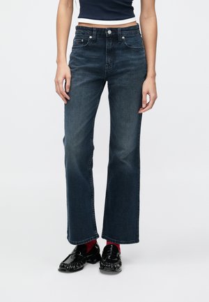 CLEO MID BOOTCUT - Džínsy bootcut - denim blue black