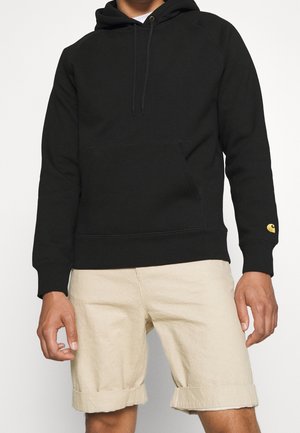 Felpa con cappuccio - black