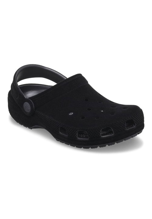 Crocs KIDS' CLASSIC VELVET CLOG - Clogs - black — foto 2