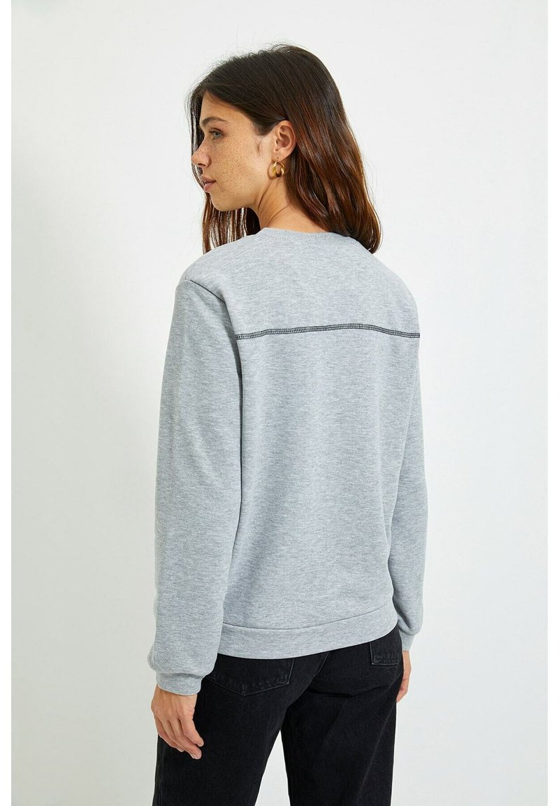 Damen Sweatshirts | Trendyol Sweatshirt grey/grau - GY29899 Damen Sweatshirts | Trendyol Sweatshirt grey/grau - GY29899